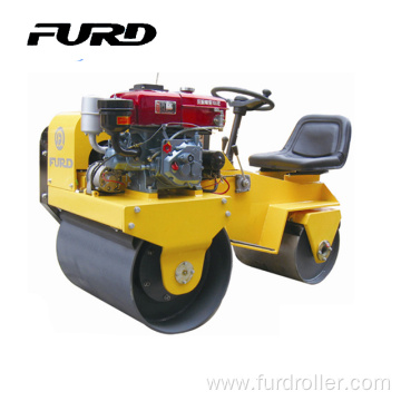 Factory Price Double Drum Ride On Soil Compactor (FYL-850)